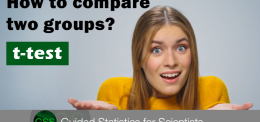 How to compare two groups?