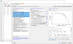 GSS - statistics software - Dose response modelling-continuous per dose group